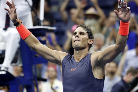 US Open: Надаль выиграл четвертьфинальный пятичасовый марафон