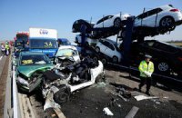 Десятки людей пострадали в масштабном ДТП к востоку от Лондона