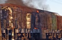 ​Росіяни прицільно атакували "шахедами" потяг "Київ - Суми"
