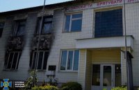 ​СБУ затримала двох посадовців ДСНС, які на початку війни підпалили пожежну частину на Київщині