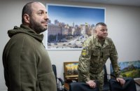 Умєров і Залужний відвідали бійців на східному напрямку фронту