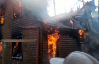 На курорте "Драгобрат" сгорели два корпуса отеля