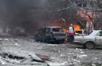 Кількість російських обстрілів Харкова порівняно із лютим зросла удвічі 