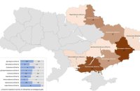 Учора росіяни обстріляли з різних видів озброєння 9 областей України