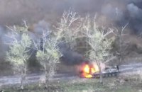 Миколаївські десантники знищили п’ять одиниць російської техніки, серед них – танк і бронетранспортер