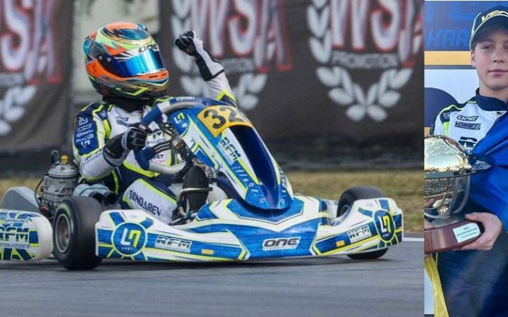 Вперше українець здобув титул чемпіона Європи з картингу