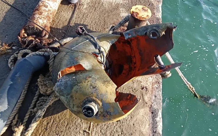 В Одеській області виявили морську міну