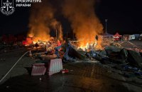 Росіяни вдарили по ринку у Софіївській Борщагівці на Київщині, є жертви (оновлено)