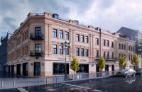 Фасад Центрального гастронома в Киеве после реконструкции обещают оставить трехэтажным