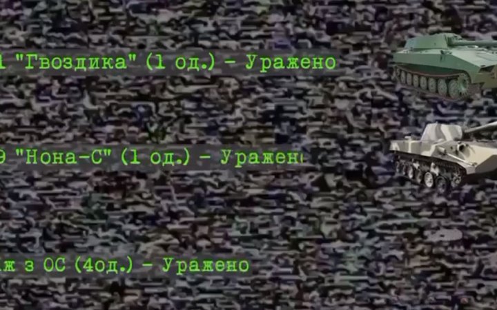 Українські бійці вразили техніку та бліндажі росіян на Бахмутському напрямку