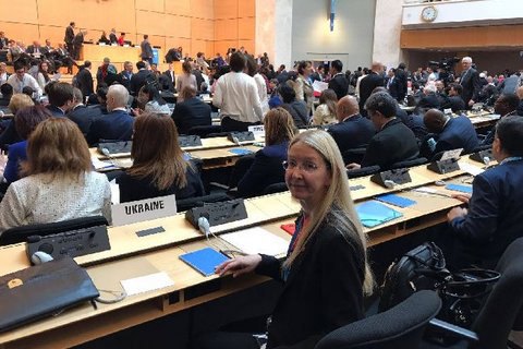 Украина заявила протест из-за избрания представителя РФ президентом 70-й ассамблеи ВОЗ