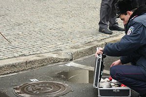 По Днепропетровску гулял мужчина со взрывчаткой