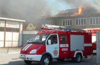 В Виннице загорелся 5-этажый жилой дом