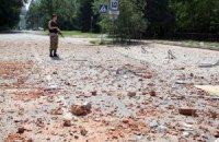 В Донецке после обстрела боевиками горела телевышка