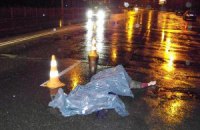 В Киеве пожилую женщину сбили насмерть на пешеходном переходе