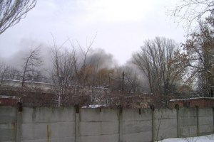 На Крюковском вагонзаводе произошел крупный пожар