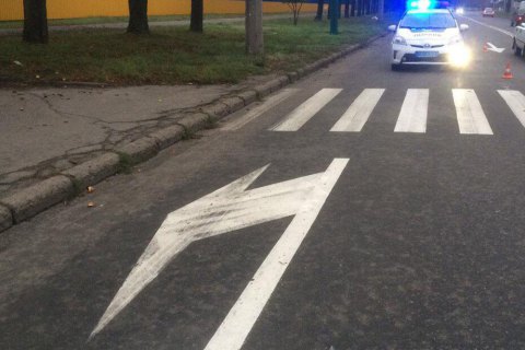 В Полтавской области неопытный водитель сбил на переходе троих пешеходов
