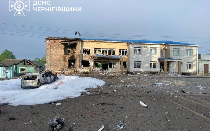 Російський безпілотник атакував відпочинковий комплекс на Чернігівщині, 1 людина постраждала