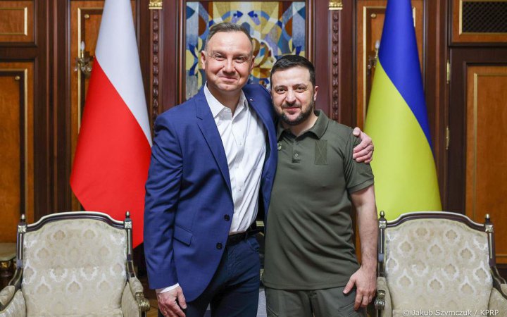 "Не лише жест дружби, а акт братерства", – Дуда подякував Зеленському за привітання з нагоди Дня Війська Польського