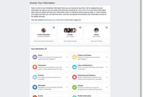 Facebook обновил настройки приватности