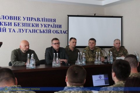 В.о. голови СБУ Баканов відвідав Широкине