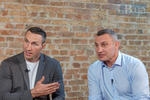 Братья Кличко: Сколько в мире президентов, мы даже не всех имена знаем, а чемпионов вам любой назовет
