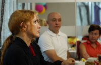 Київщину відвідала голлівудська зірка Джессіка Честейн