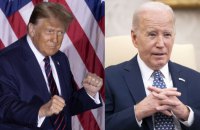 Байден за місяць розгубив перевагу над Трампом в опитуваннях