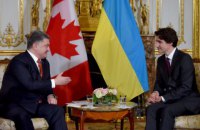 Порошенко обсудил с премьером Канады безвизовый режим и ЗСТ