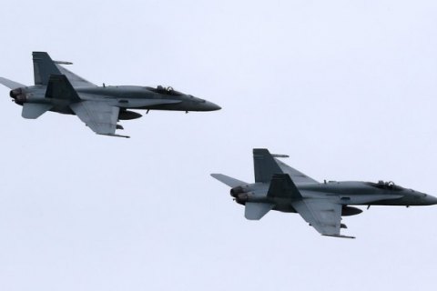 В Канаде разбился истребитель CF-18
