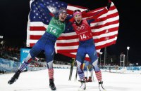 Лыжницы сборной США и лыжники сборной Норвегии выиграли золото Олимпиады в командном спринте