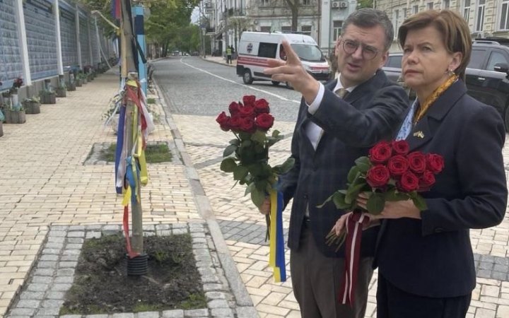 Київ з візитом відвідує нова міністерка закордонних справ Латвії 