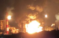 Рязанський нафтопереробний завод - у вогні