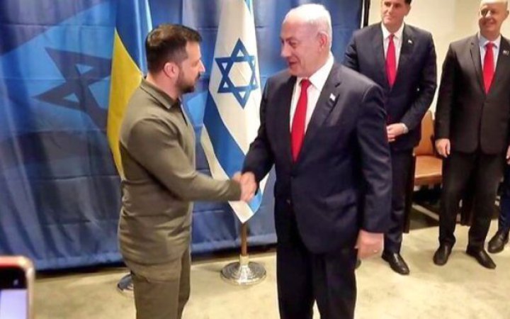Зеленський хоче зустрітися з Нетаньягу заради "обміну потрібним"