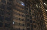 При пожаре в высотке на Печерске спасатели эвакуировали более 40 жильцов