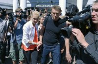 Навального отпустили на свободу