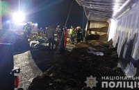 Водитель фуры, раздавившей такси с тремя людьми в Харькове, был под наркотиками, - полиция