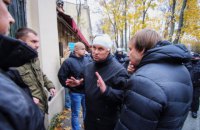 Начальнику одесской полиции разбили голову в драке на акции протеста