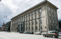У центрі Вільнюса сталася пожежа в будівлі МЗС Литви