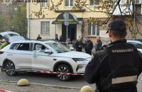 У Печерському районі Києва вибухнув електрокар