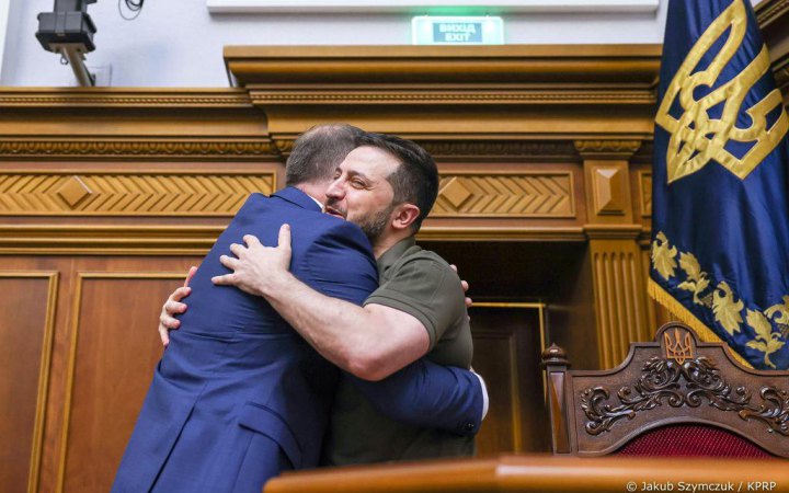 Зеленський підтримав ініціативу Дуди щодо укладення нової угоди про добросусідство