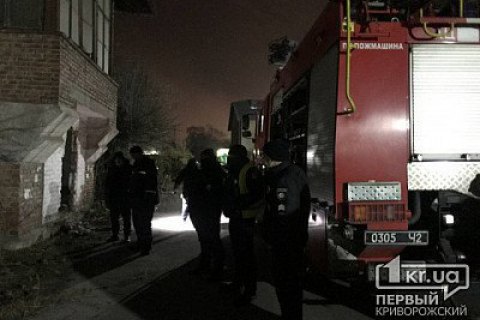 В Кривом Роге обвалился заброшенный дом, есть погибший