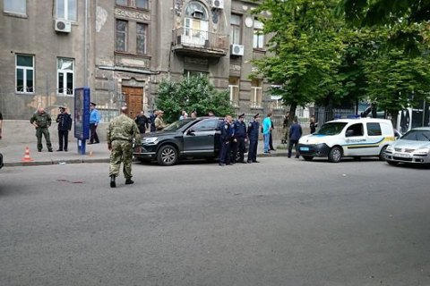 В Харькове в ходе столкновения ранен патрульный полицейский