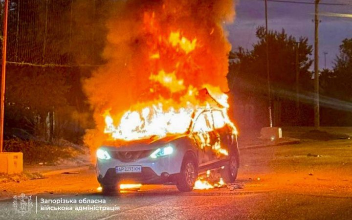 Росіяни атакували цивільне авто в Запоріжжі: водій загинув