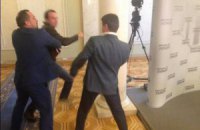 В Раде подрались депутаты Ивченко и Соболев 