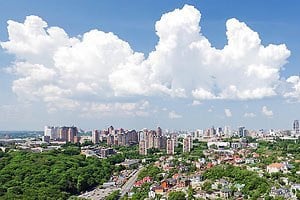 Во вторник в Киеве осадков не прогнозируют