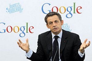 Саркози снова предложил ввести "налог на Google"