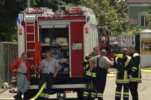 В небе Германии сгорел дирижабль: один человек погиб