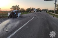 На Львівщині поліція перекрила рух авто на міжнародній трасі Київ - Чоп