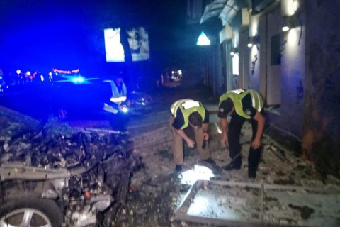 В результате взрыва автомобиля в центре Одессы пострадал директор охранной фирмы